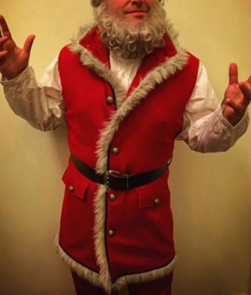 Men's Santa Claus Red Vest