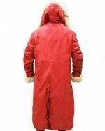 Christmas Chronicles Kurt Russell Shearling Trench Coat Santa Claus Costume
